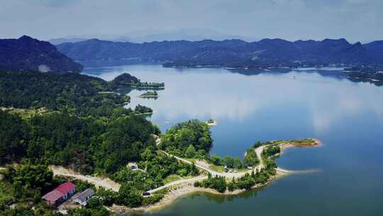 水库自然风光千岛湖