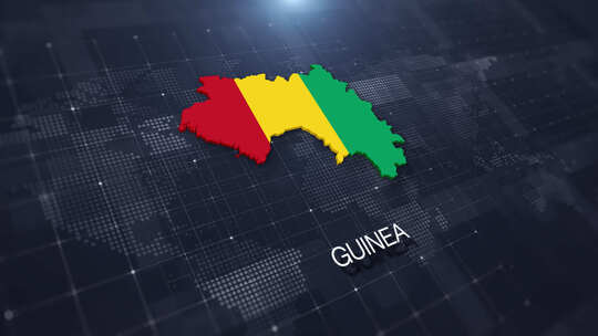 几内亚地图显示