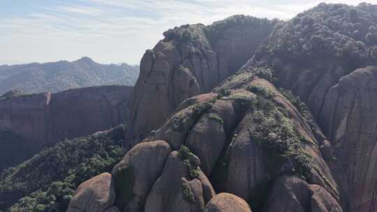 江西上饶龟峰景区航拍