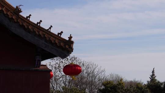 【镜头合集】摇摆的红灯笼和中国古典建筑