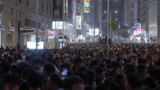 香港跨年人潮