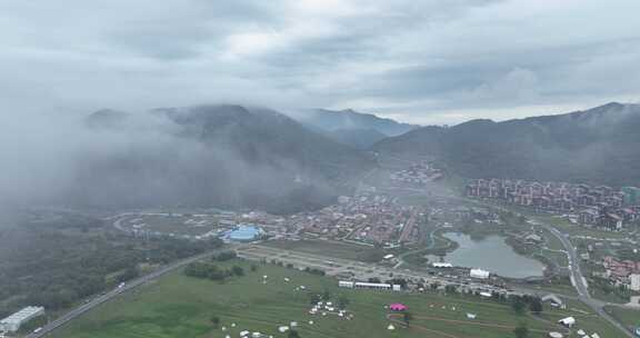 河北张家口海坨山谷旅游度假小镇