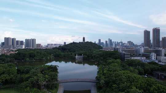 佛山城市风光航拍