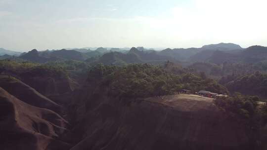 夏天郴州网红景点高椅岭丹霞风貌1