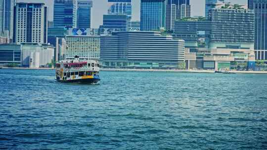 【正版素材】香港天星小轮