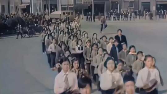 60年代70年代西安学校学生