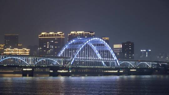 杭州钱江四桥夜景