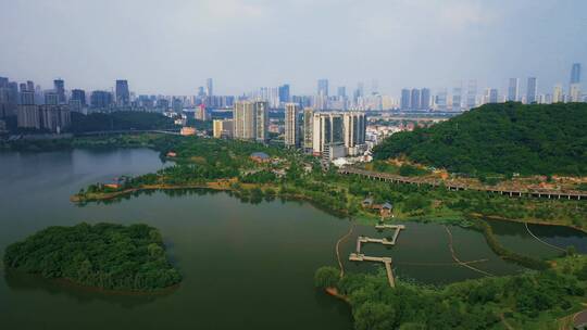 长沙城市地标航拍视频