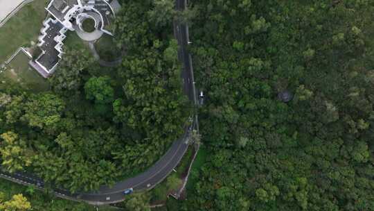 深圳华侨城公路航拍