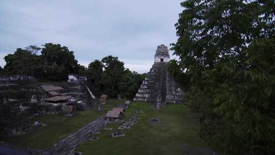 Tikal，废墟，古代，寺庙