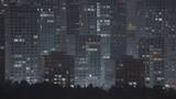 国贸夜景 北京夜景 高清在线视频素材下载