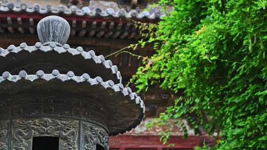 天津蓟县独乐寺观音阁寺庙木构古建筑