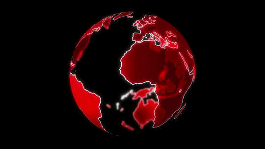 地球红3d循环