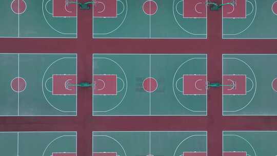 体育篮球场视频素材模板下载