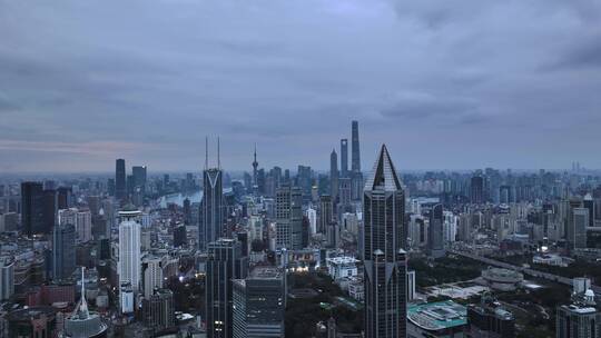 上海黄浦区大景人民广场陆家嘴地标宣传片