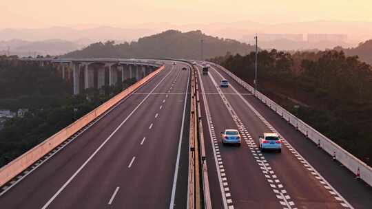 高速公路 高速 航拍高速