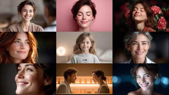 笑容点亮生活温暖治愈人心