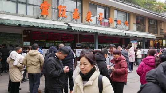 4k飞来峰灵隐寺售票处