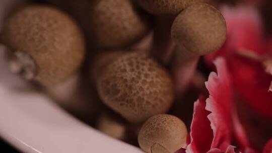 海鲜菇蟹味菇蘑菇视频素材模板下载