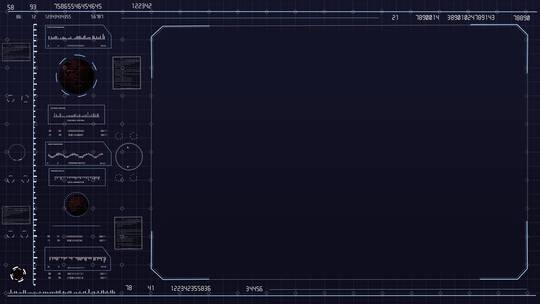 UI 科技界面 hud