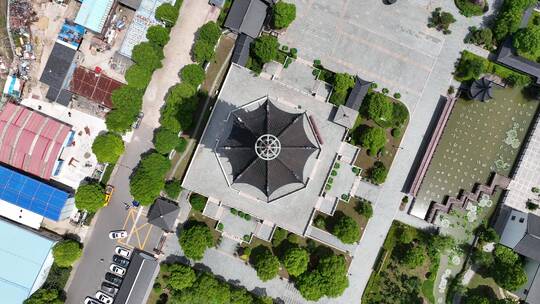 东海观音寺宝塔航拍