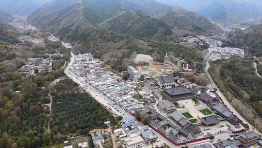 亚洲山西寺庙建筑群