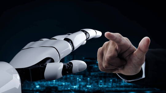 虚拟现实未来科技-机器人-人工智能-启蒙视频素材模板下载