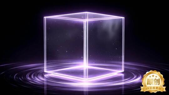 光影交织几何之美抽象艺术科技未来无限可能