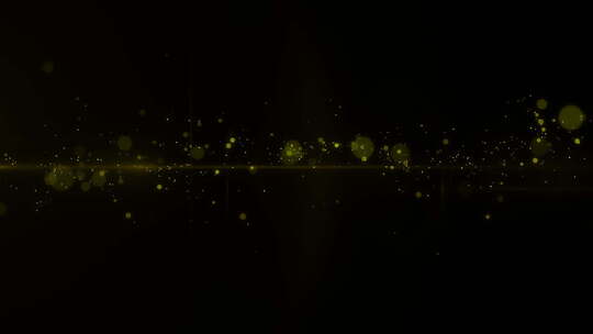金色粒子闪烁 带通道视频素材模板下载