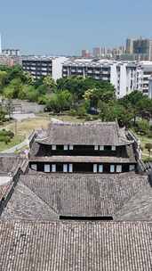 竖屏航拍江西抚州玉隆万寿宫历史古建筑