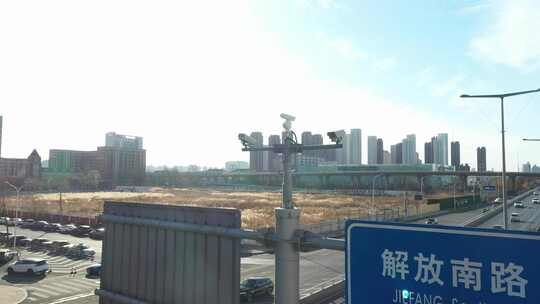 天津城市航拍地标