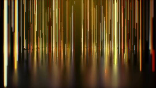 金色闪烁发光粒子造型叠加背景视频素材9