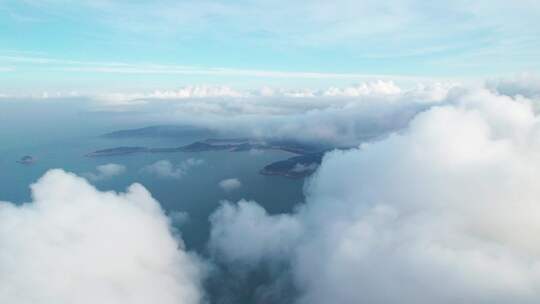 福建宁德霞浦海岛自然风景航拍