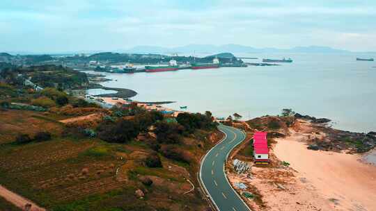 平潭岛沿海公路海岸线