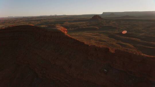 沙漠布朗亚利桑那巴特航拍视频素材模板下载