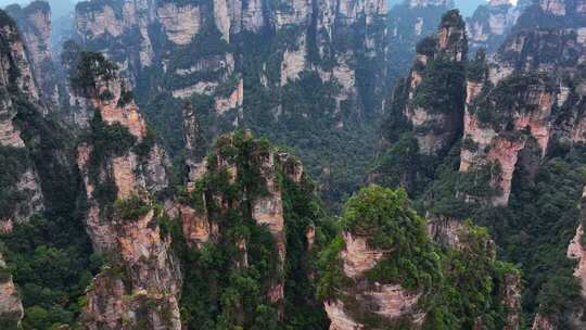 湖南张家界武陵源袁家界地质奇观