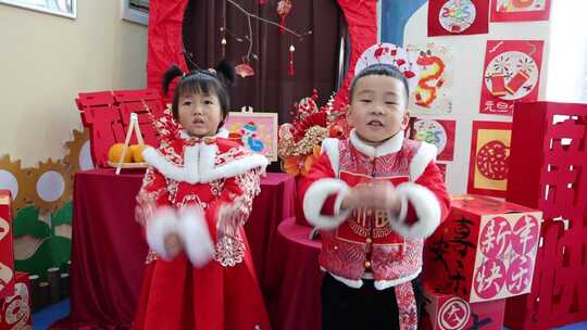 孩子的新年祝福