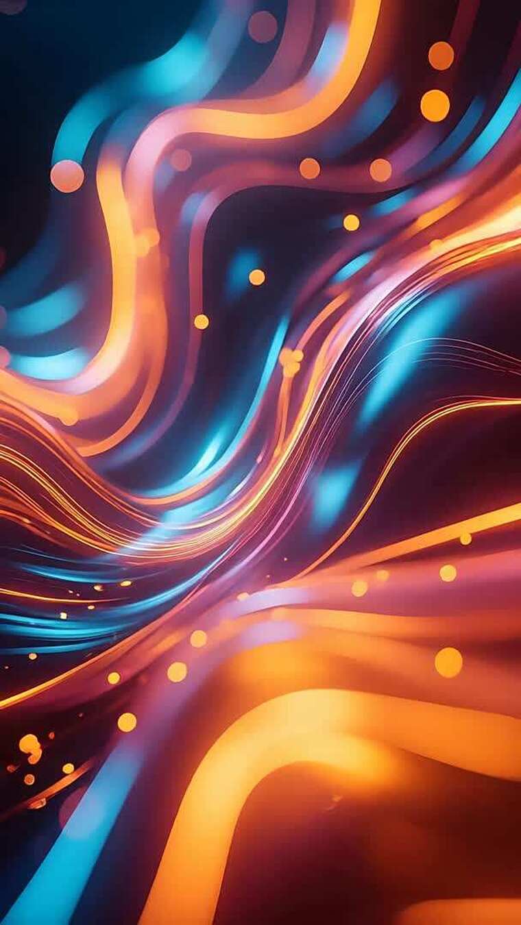流光炫彩动感背景