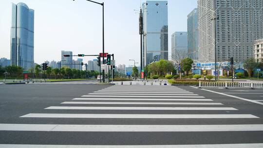 广西南宁五象新区东盟总部基地街景