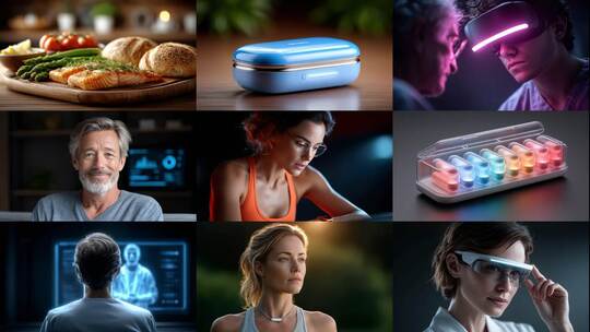 智慧糖尿病管理与健康生活高清在线视频素材下载