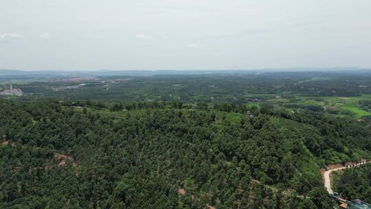 旅游景区湖南常德彭山4A景区航拍视频素材模板下载