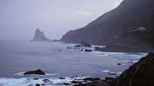 Benijo Beach，特内里费岛，加