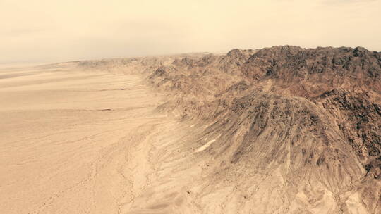甘肃戈壁荒漠火星地貌4k