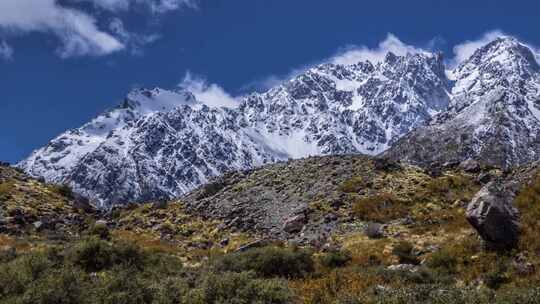 阿尔卑斯山南部高峰延时