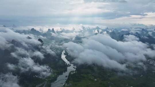 山水山峰山脉意境风景