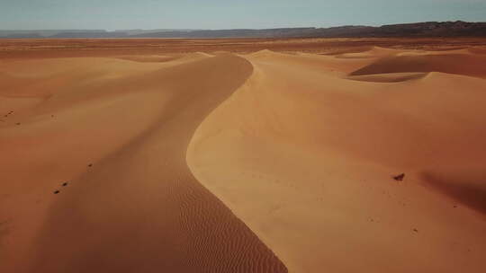 撒哈拉沙漠的沙丘视频素材模板下载