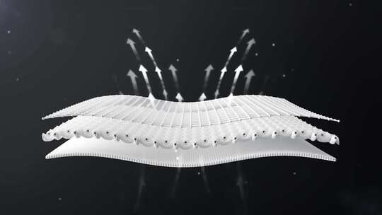 透气纤维三维布料