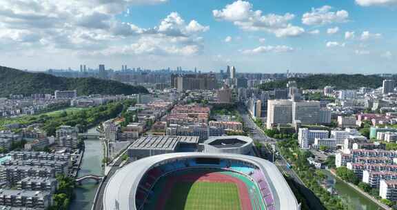 萧山体育中心杭州亚运会比赛场馆