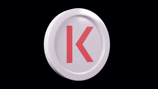 Kava KAVA硬币3d rotage视频素材模板下载