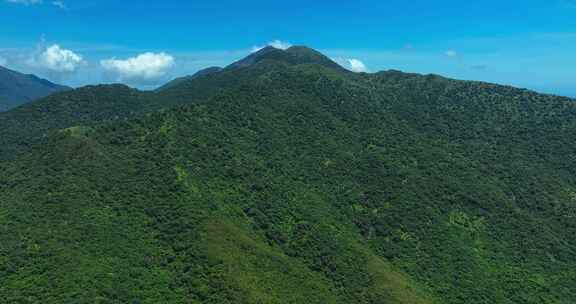 最新航拍香港大屿山海边渔村